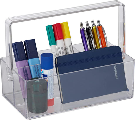 Cosmetic and Jewelry Organizer | 4‑Compartment | Clear | Simplify