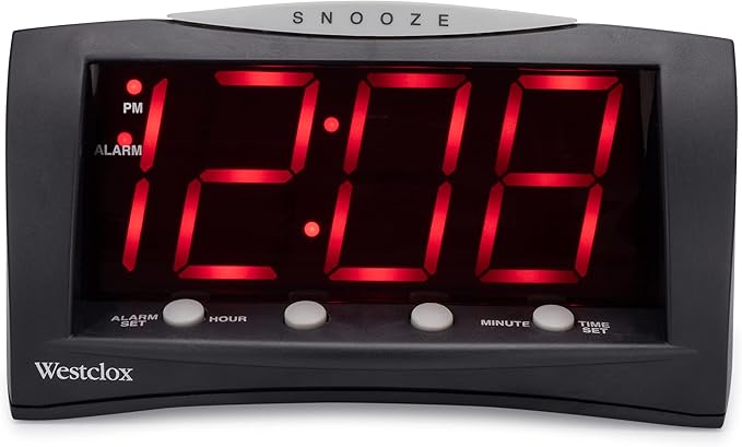 XL Alarm Clock 1.8" Westclox