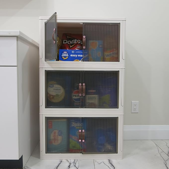 3 Layer Foldable Storage Cabinet 95QT