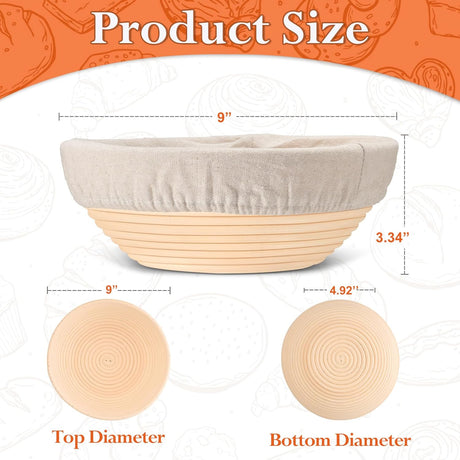 Round Bread Basket