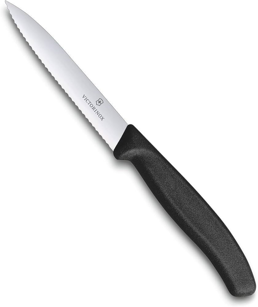 Victorinox Knife 4" Serrated Pointy