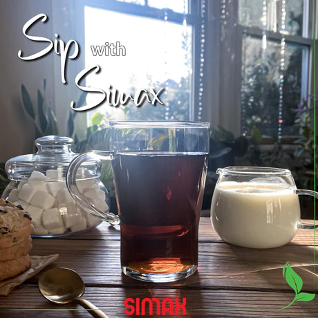 Glass Sugar Bowl | 16 oz/ 0.5 Litre | Transparent | SIMAX