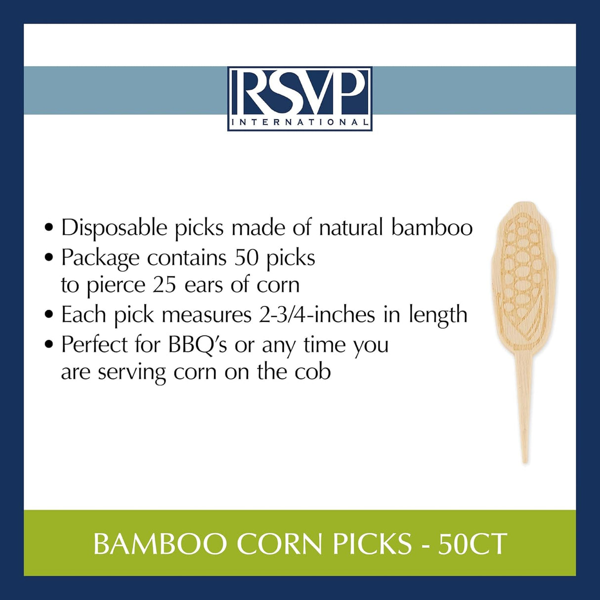 Bamboo Corn Picks RSVP