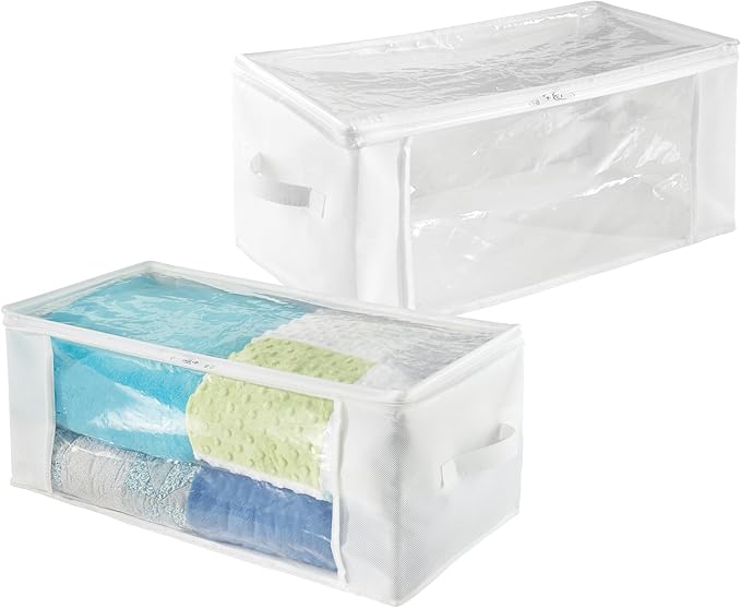 Foldable Storage Zipper 24"x12" 2Pk