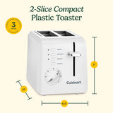 Cuisinart 2 Slice Toaster White