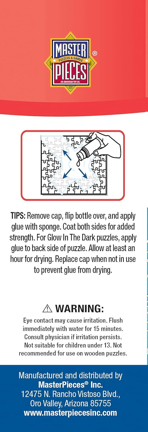 Puzzle Glue w/Sponge Applicator 5oz