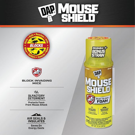 Mouse Shield Spray Foam DAP