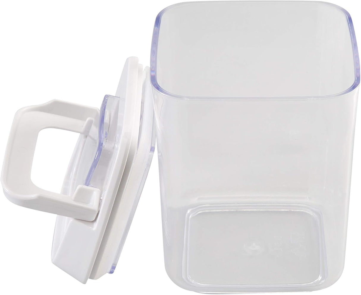 Airtight Food Container Stackable | 0.9 L | Clear plastic | Kitchen Details