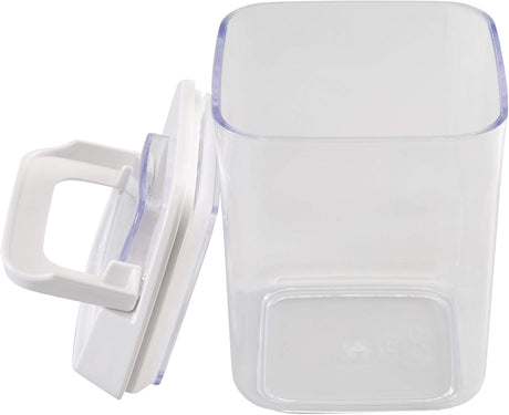 Airtight Food Container Stackable | 0.9 L | Clear plastic | Kitchen Details