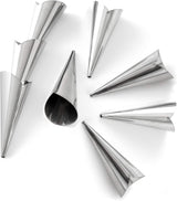 Cream Horn Molds Mini | 8‑Pack | Stainless Steel | Model 3659 | Norpro