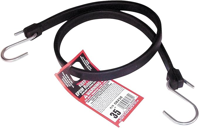 35" EPDM Tagged Rubber Straps