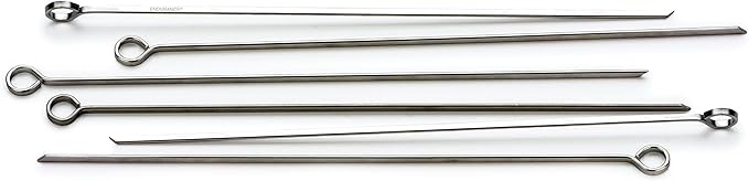 Skewers 12" Stainless Steel Set Of 6 RSVP