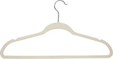 Velvet Hangers 10pk Ivory Simplify