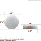 Medium Duty Felt Pads 3/8" Shepherd