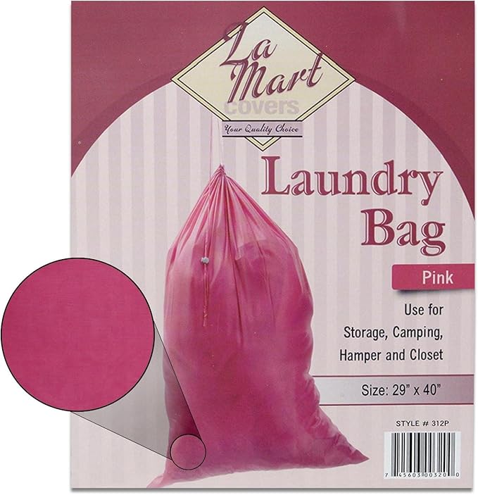 Laundry Bag Pink LaMart