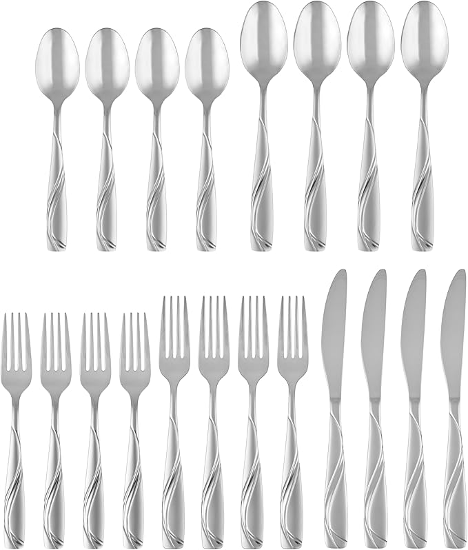Flatware Set Mercado Sand 20pc Cambridge