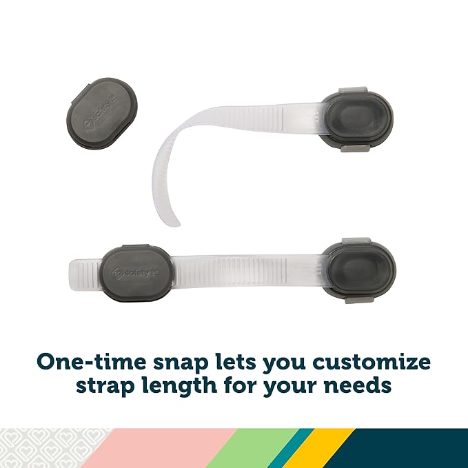 Custom Fit All Purpose Strap 2PK Safety 1st