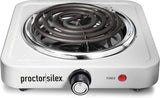 Electric Burner White Proctor Silex