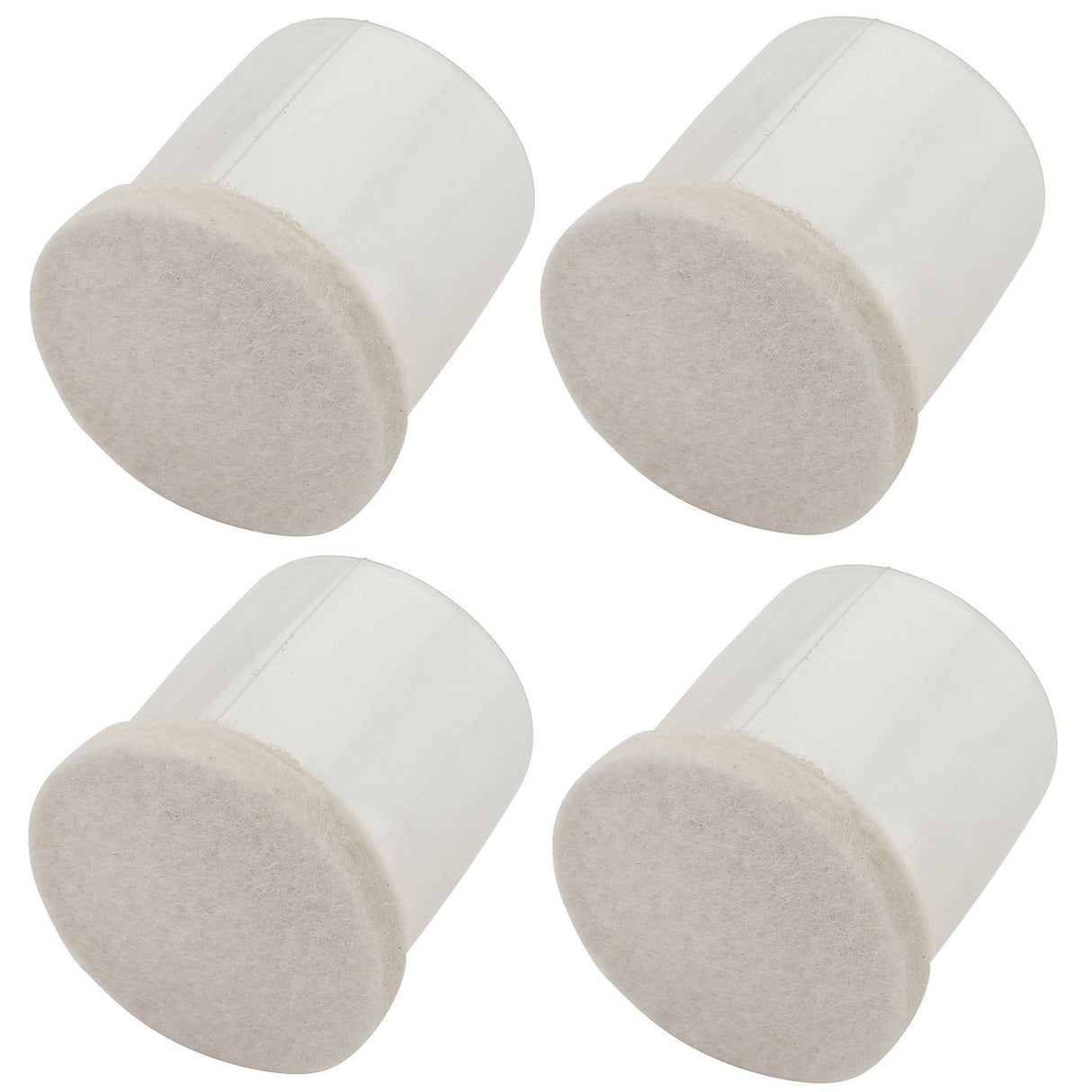 Flexi Felt Clear White (1-3/4" x 2")