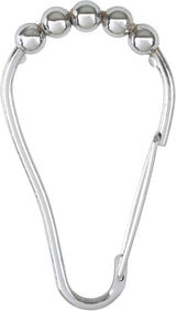 Shower Curtain Rings With Rollers | 12 Pack | Bath Bliss