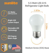 A15 Bulb 4000K Sunlite