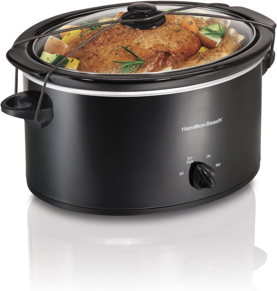 Slow Cooker 5QT Black Hamilton Beach