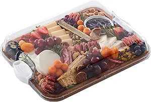 Acacia Cutting Board w/ Locking Lid | Brown | Farberware