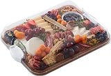 Acacia Cutting Board w/ Locking Lid | Brown | Farberware