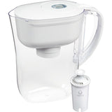 Brita Water Filter Pitcher | 10‑Cup | ‎White | BPA Free
