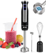 Commercial Chef Hand Blender SS 8 Speed