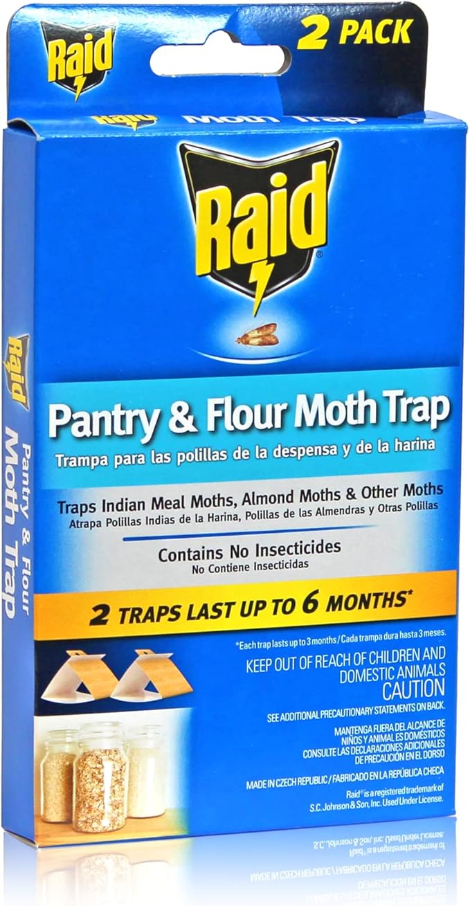 Pantry & Flour Moth Trap Raid