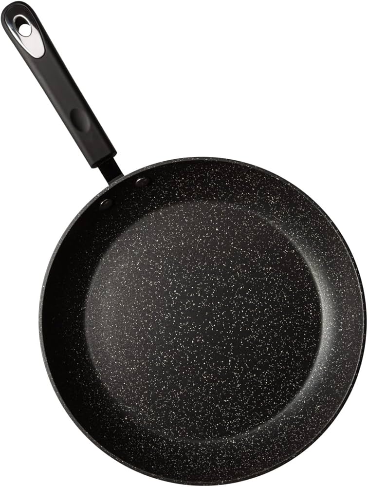 Non Stick Frying Pan Soft Grip Black Handle 12.5" Millvado