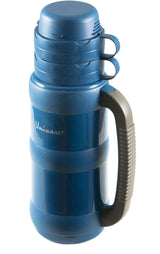 Plastic Vacuum Flask 1LT 2 Cup Top Uniware