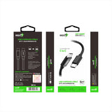 Fast Charging 5ft Type-C To Type-C Cable Black
