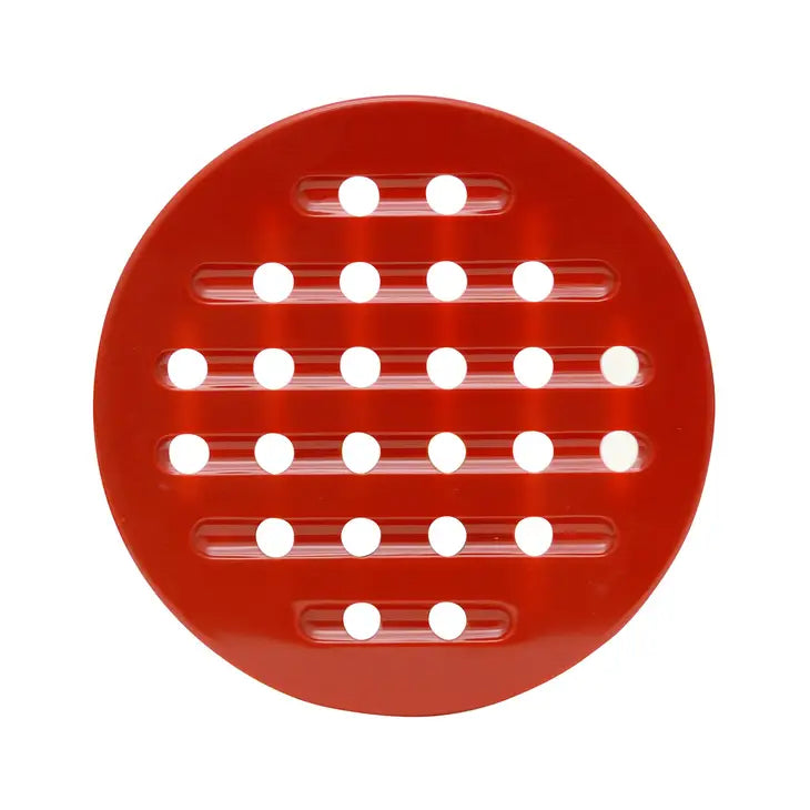 Red Trivet Hutzler