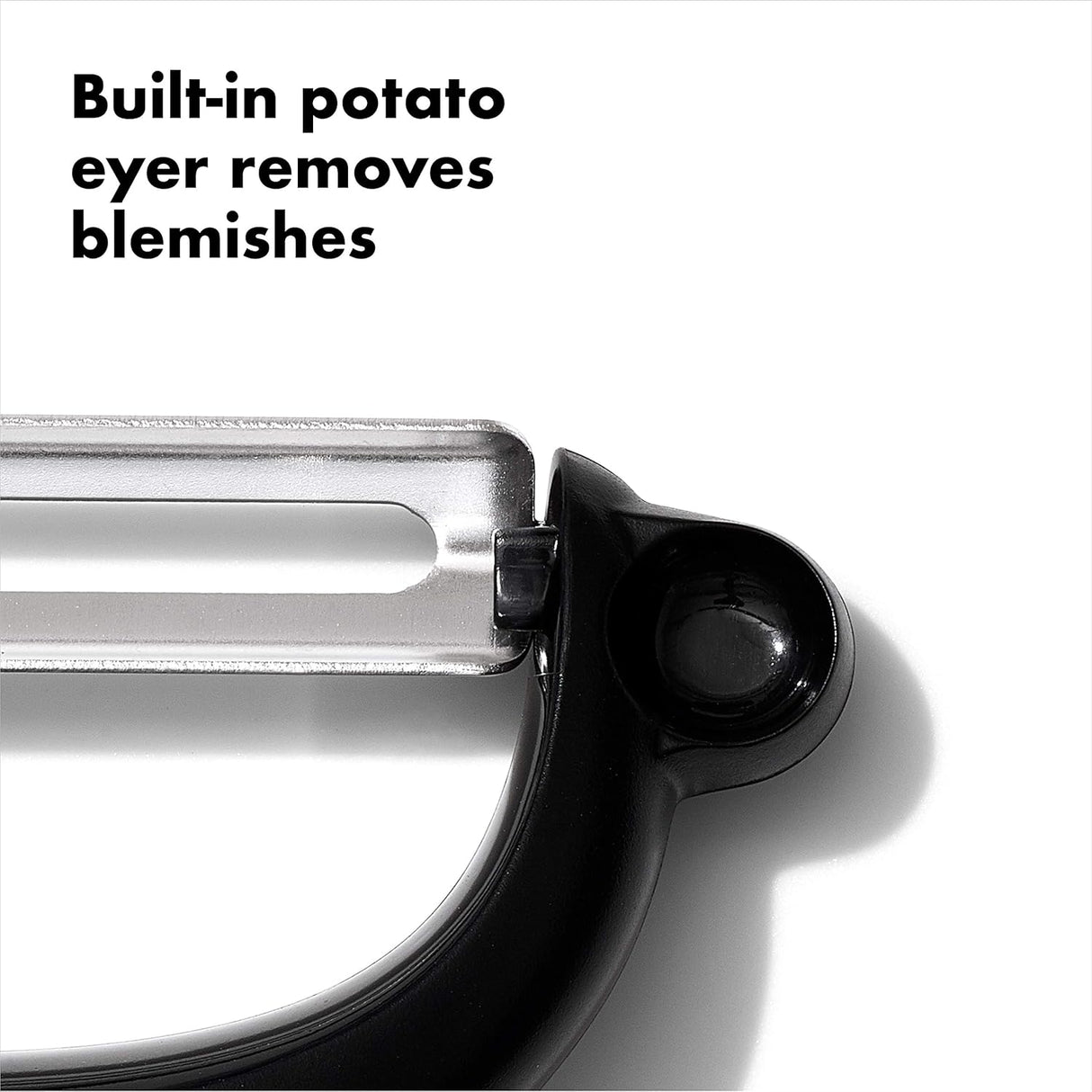 OXO Good Grips Y Peeler | Stainless Steel Blade | Black