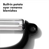 OXO Good Grips Y Peeler | Stainless Steel Blade | Black