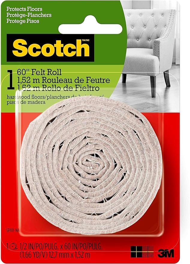 Felt Roll Beige 1/2" x 60"