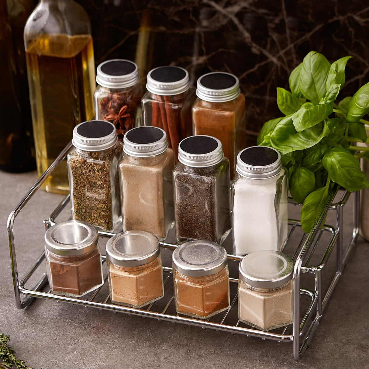 Can Storage Rack 3 Tier | Stainless Steel | Chrome | RSVP
