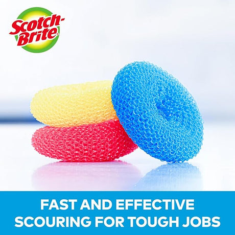 Plastic Scrubbing Pads 3PK Scotch Brite