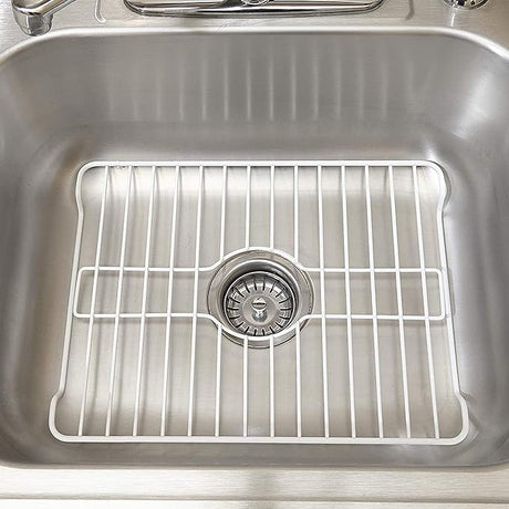 Large Sink Rack White