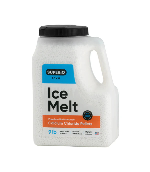 Snow and Ice Melter Calcium Bucket - 9 Lb. Superio