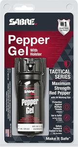Pepper Gel With Belt Holster | Tactical Design | 1.8oz | SABRE