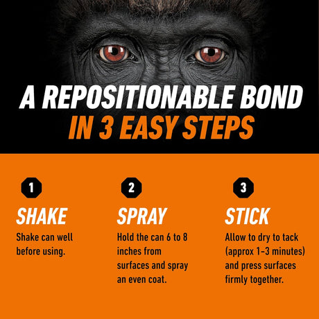 White Contact Adhesive Ultimate Spray 12.2oz