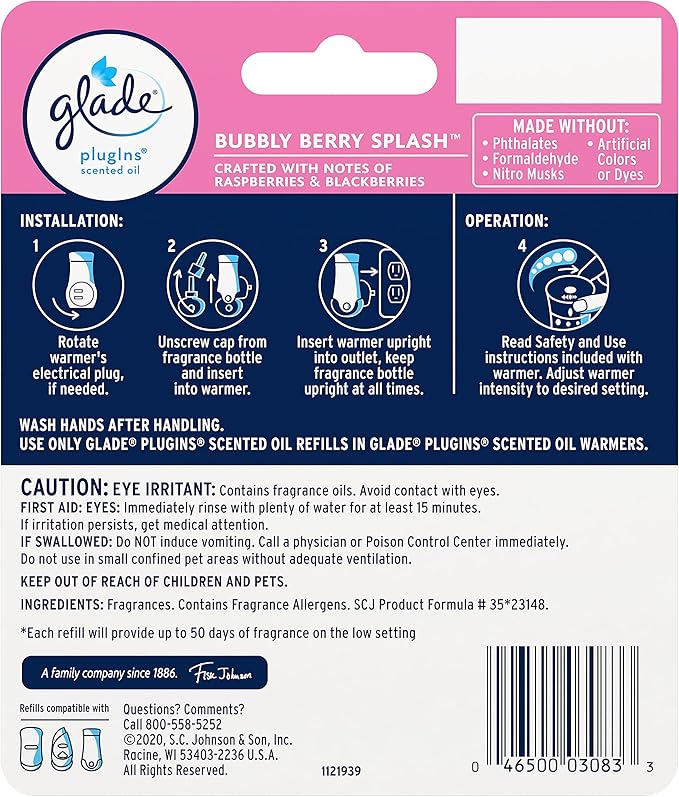 Bubbly Berry Splash Glade Refill