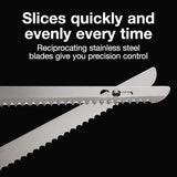 Proctor Silex Electric Knife | Serrated Blade | Model 74311 | White