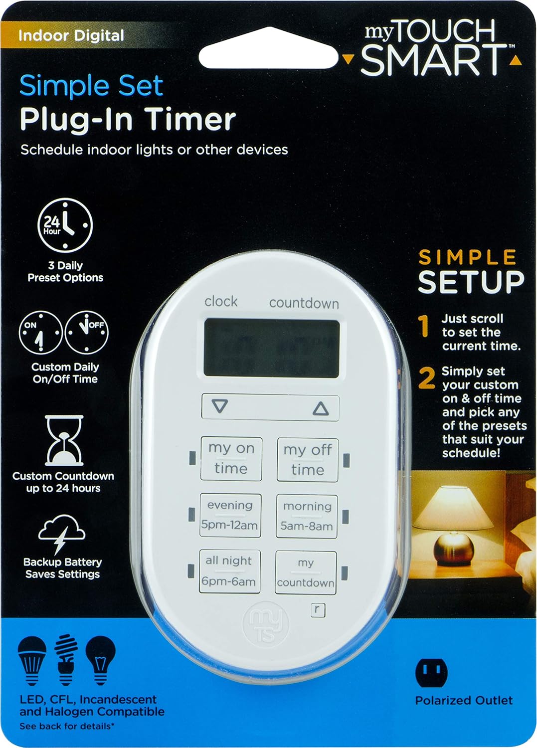 Indoor/Plug-in Digital Timer GE
