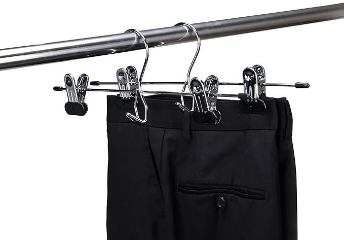 Metal Add-On Skirt Hangers 6pk Quality Hangers