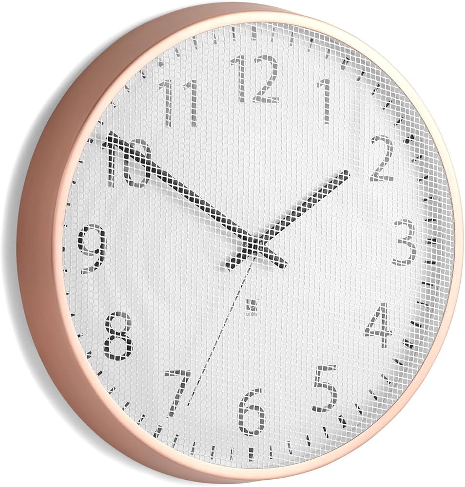 Perftime Wall Clock Copper Umbra