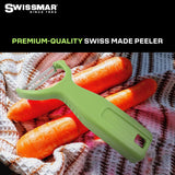 Y Peeler with Stainless Steel Scalpel Blade | Green | Swissmar